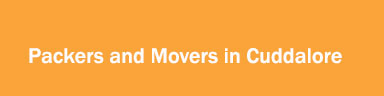 Packers and Movers in Cuddalore