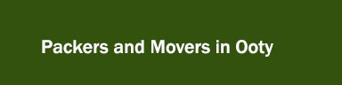 Packers and Movers in Ooty